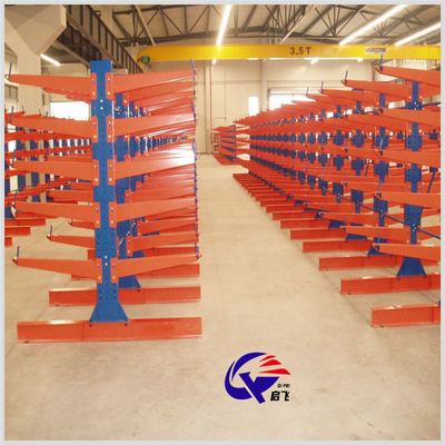 Adjustable Arm Length Cantilever arm rack for Heavy Storage Height up to 20 Feet