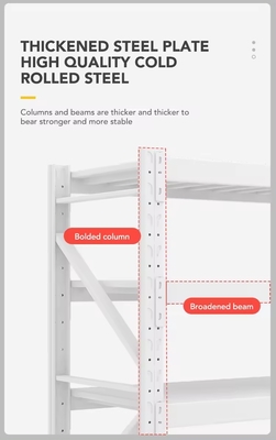 Adjustable Corrosion Protection Medium Duty Storage System Customized Colour Load Capacity
