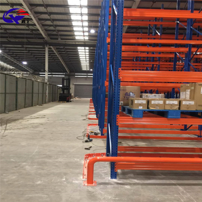 1600kg Per Pallet Warehouse Narrow Aisle Pallet Racking For Forklift Access