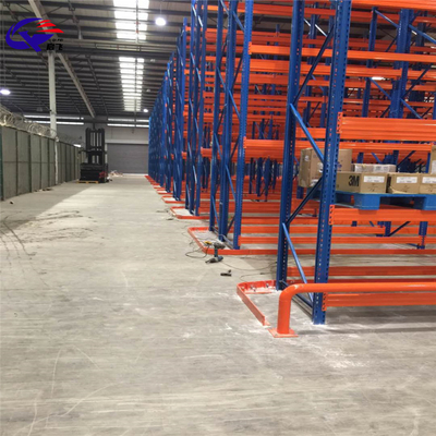 1600kg Per Pallet Warehouse Narrow Aisle Pallet Racking For Forklift Access