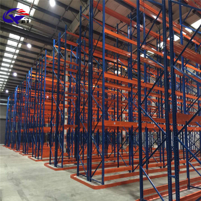 1600kg Per Pallet Warehouse Narrow Aisle Pallet Racking For Forklift Access