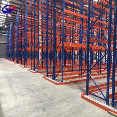 Heavy Duty Dismountable Narrow Aisle Racking System With 800-2000kg Capacity