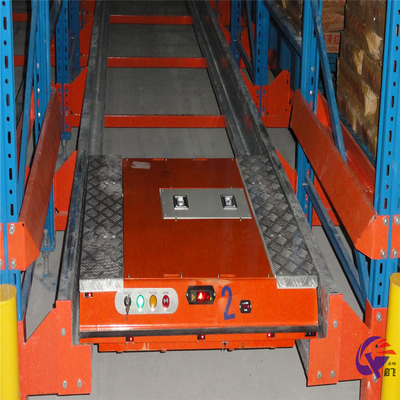 Cold Rolled Radio Shuttle Pallet Racking System With Remote Control Operation