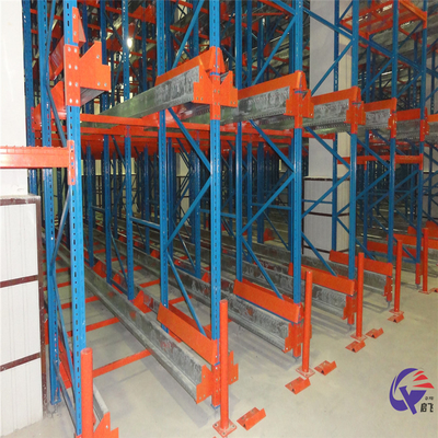 Cold Rolled Radio Shuttle Pallet Racking System With Remote Control Operation