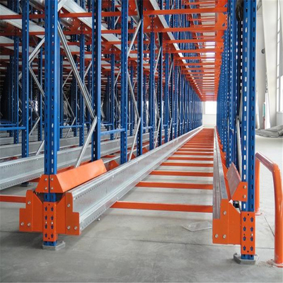 Remote Control Radio Shuttle Pallet Racking , Warehouse Storage Racking