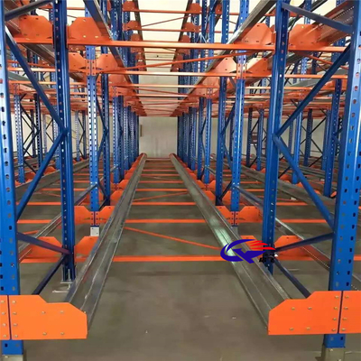 Remote Control Radio Shuttle Pallet Racking , Warehouse Storage Racking