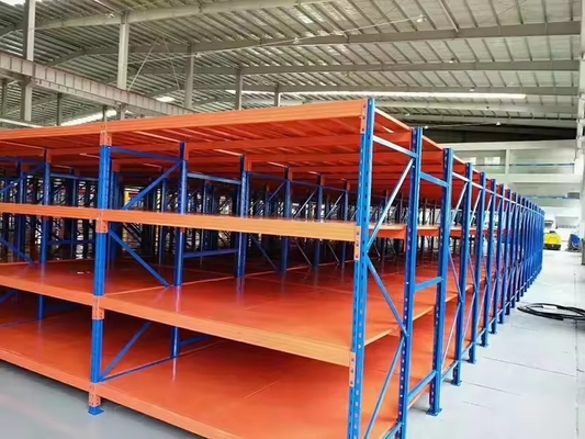 Warehouse Medium Duty Racking Galvanized Pallet Rack Customizable Color