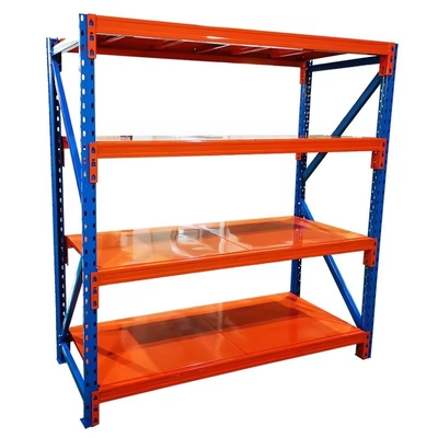 Warehouse Medium Duty Racking Galvanized Pallet Rack Customizable Color