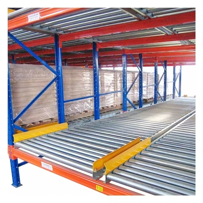 OEM Steel Gravity Pallet Racking System Maximizes Storage Space FIFO Accessibility