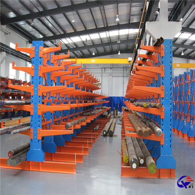 36-48 Inch Double Sided Cantilever Rack 1500kgs Load For Heavy Duty Storage