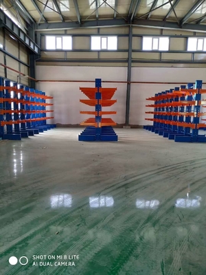 36-48 Inch Double Sided Cantilever Rack 1500kgs Load For Heavy Duty Storage