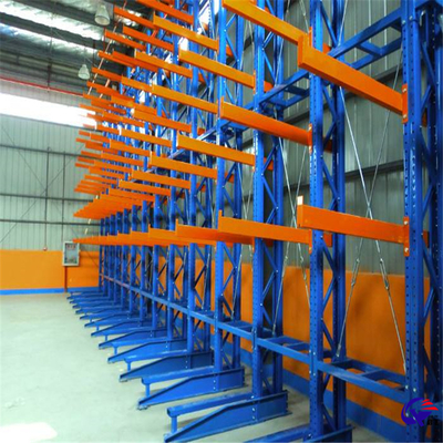 Antirust Cantilever Warehouse Racking With 24 Inches Arms Single / Double Sided