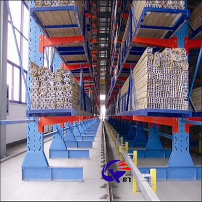Antirust Cantilever Warehouse Racking With 24 Inches Arms Single / Double Sided