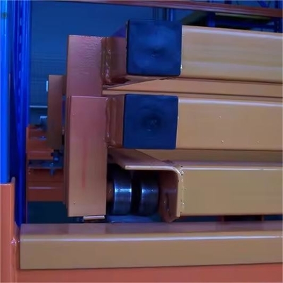 Maximized Space Push Back Pallet Racking Rust Resistant Heavy Duty Storage System