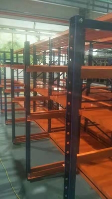 Steel Mold Storage Rack Systems With 2-5 Layers Blue / Orange / Grey Colors
