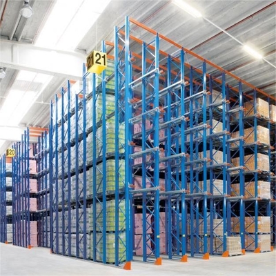 Drive In Pallet Racking Customized , Heavy Duty Drive In Rack System