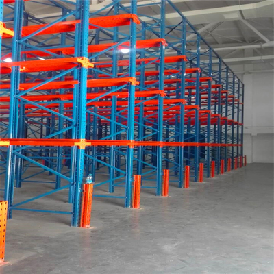 Customized Size Steel Q235 Drive In Rack Shelf For Warehouse Storage