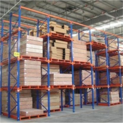 Logistic Heavy Duty Drive In Pallet Racking , Adjustable Drive Through Racking
