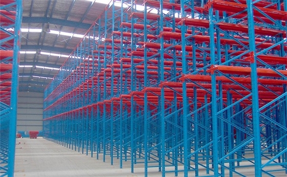 Heavy Duty Warehouse Drive In Pallet Racking System With CE ISO Certificate