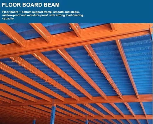 2-3 Levels Mezzanine Platform Racking Systems , Q235B Rack Supported Mezzanine