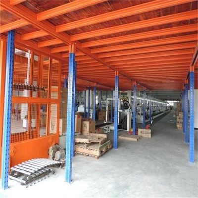 2-3 Levels Mezzanine Platform Racking Systems , Q235B Rack Supported Mezzanine