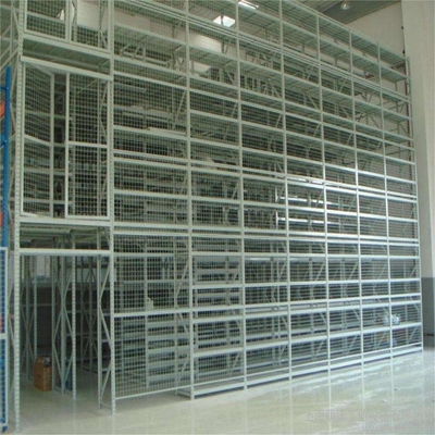 Powder Coated Q235B Mezzanine Racking OEM Customizable Capacity 300-1500kg/sqm