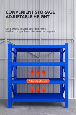 Customizable 200KG Medium Duty Racking for Efficient Warehouse Organization