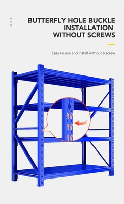Customizable 200KG Medium Duty Racking for Efficient Warehouse Organization