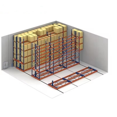 Customizable Steel Mobile Warehouse Racking Systems Multiple Layers