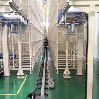 Automatic Storage Equipment Stacker Crane Heavy Duty Warehouse Shelving Rack Asrs System