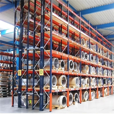 1200x1200x3600 Double Deep Pallet Racking System For Industrial Warehouse