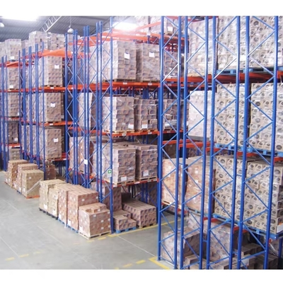 Q235 Double Deep Pallet Racking For Industrial Warehouse Supermarket Storage