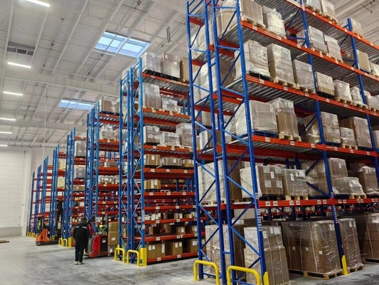 Industrial Warehouse Heavy Duty Pallet Racking 2000kg Modular Design