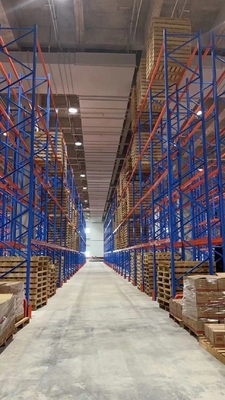 2000x1000x3000 Heavy Duty Steel Selective Pallet Rack For Industrial Warehouse