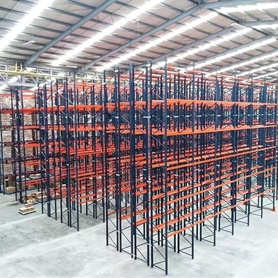 Customized Double Depth Racking , Warehouse Storage Pallet Racking High Capacity