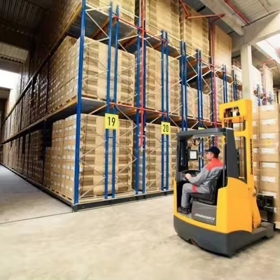 High Desity Mobile Pallet Racking System For Warehouse Storage Management