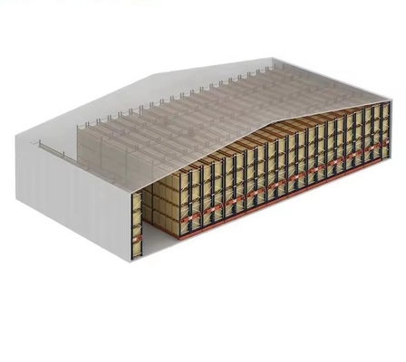 Open Structure Electrical Mobile Pallet Racking for Warehouse Storage Customized