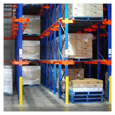 Fixed Mobility Heavy Duty Drive In Pallet Racks For Adjustable Warehouse Storage System
