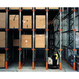 Customized Design Drive In Pallet Rack System , Warehouse Storage Racks