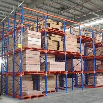 Customized Design Drive In Pallet Rack System , Warehouse Storage Racks