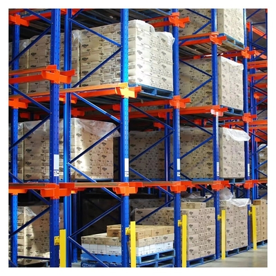 Customized Design Drive In Pallet Rack System , Warehouse Storage Racks