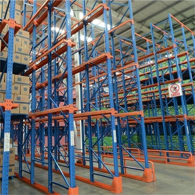 Customized Warehouse Drive In Racking System , High Density Pallet Racking System
