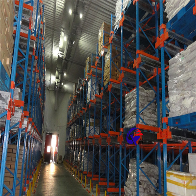 Steel Automated Pallet Shuttle Racking System For Industry Warehouse Storage