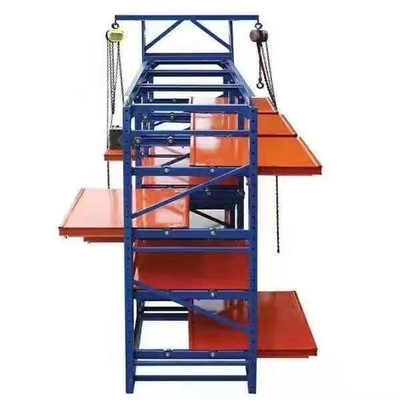 Powder Coating Steel Drawer Type Mould Rack for Warehouse 100.000kg Package Gross Weight