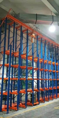 Powder Coating Steel Drawer Type Mould Rack for Warehouse 100.000kg Package Gross Weight
