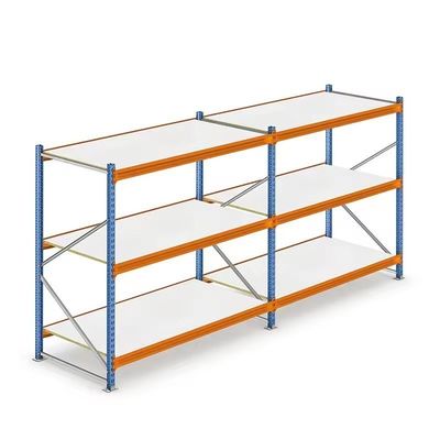 0.35mm Thickness Medium Duty Industrial Longspan Shelving MDR Racking