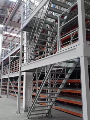 Structure Steel Mezzanine Racking System , Rack Supported Mezzanine Floor