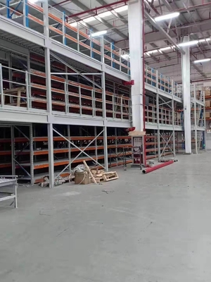 Structure Steel Mezzanine Racking System , Rack Supported Mezzanine Floor