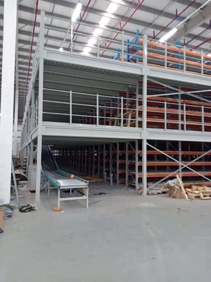Structure Steel Mezzanine Racking System , Rack Supported Mezzanine Floor