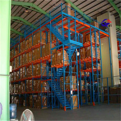 Space Saving Multi Level Mezzanine Flooring Racking For Cold Room Customized